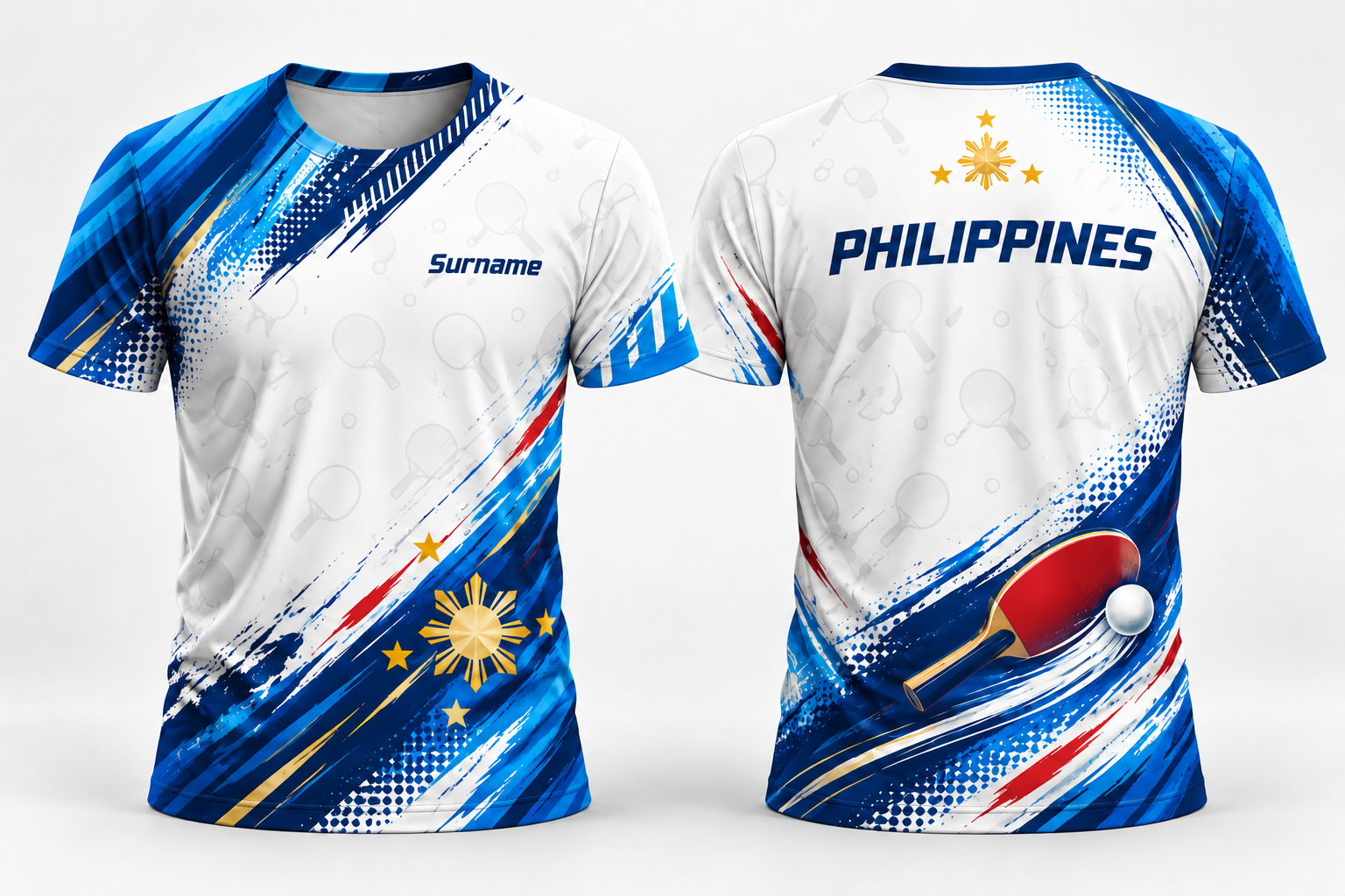 Philippine Motion, white, crew neck, front view